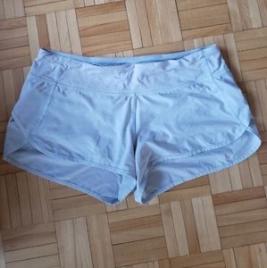 Lululemon Shorts Ice Blue